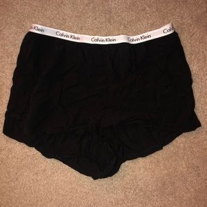 calvin klein pj shorts